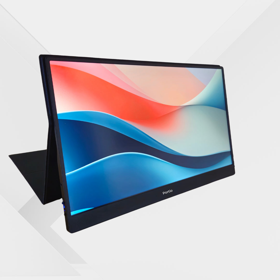 Portio P-15.6'' Ultra-Light Portable Monitor | 15.6'' FHD 1080P